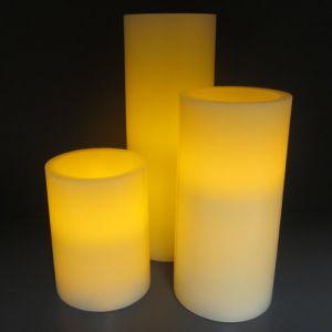Flameless LED Candles Set of 3