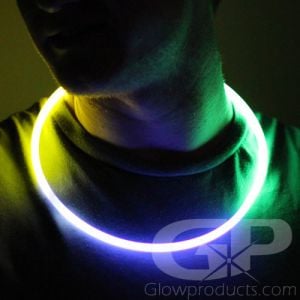 Glow Necklaces 3 Color Mardi-Gras
