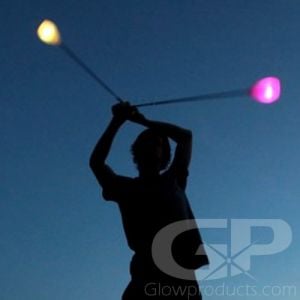 Spinning Light Up Poi Balls