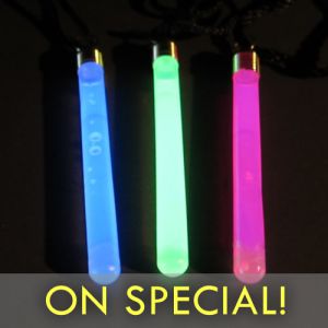 3 Inch Glow Stick Pendants