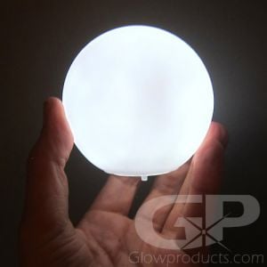 LED Glowing Orb Ball Lamp with White Light