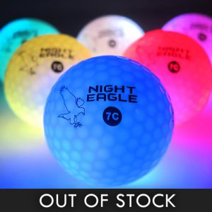 Glowing LED Golf Balls with 8 Color Modes