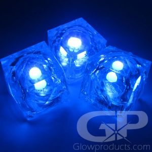 UV Black Light LED Ice Cubes