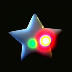 Color Changing Rainbow Star Body Lights