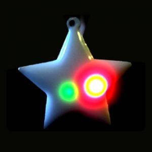 Color Changing Rainbow Star Body Lights