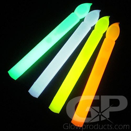 Glow Stick Candles - 48 piece Assorted 