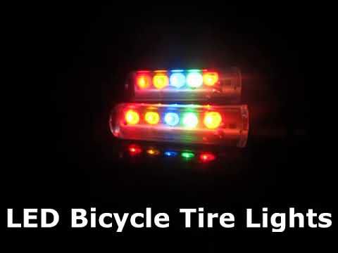 bicycle lights for tires
