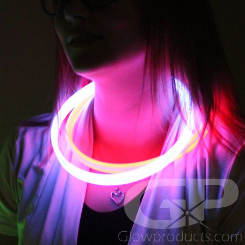 glow light stick necklaces