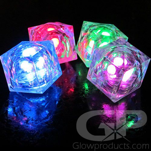 Multi-Color Light Up LED Ice Cubes 
