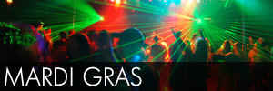 Mardi Gras Glow Sticks Party